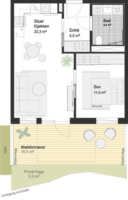 Plantegning 1